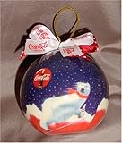  Coca-Cola Eisbär Skifahrer Ornament