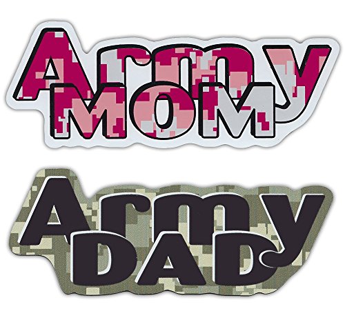 Click to get Crazy Sticker Guy Army Mom Army Dad Magnet Combo P