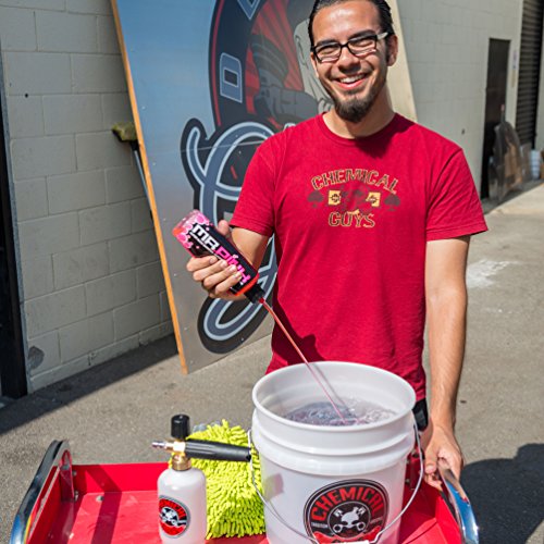 Chemical Guys CWS_402_64 Mr. Pink Foaming Car Wash Soap (Works with Foam Cannons, Foam Guns or Bucket Washes), 64 oz., Candy Scent