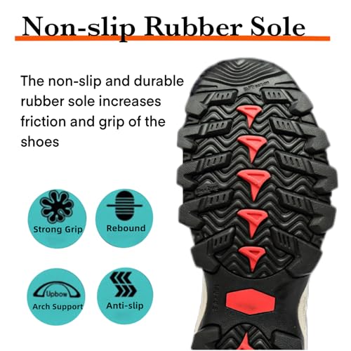 Water Shoes for Men Quick Drying Sneakers Breathable Non-Slip Outdoor Hike Barefoot Shoes for Sport Beach Pool Aqua Swim Surf Hiking Walking Shoes3