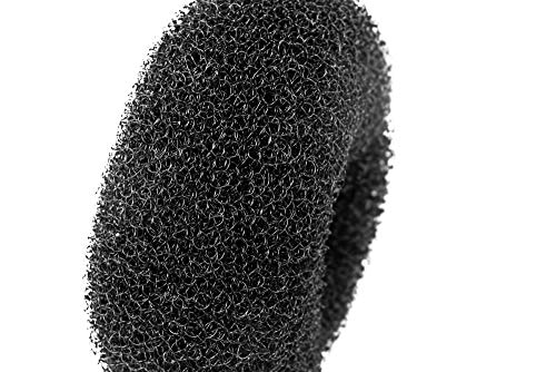 Lanossi Beauty & Care Donut Para Cabelos Escuros Preto