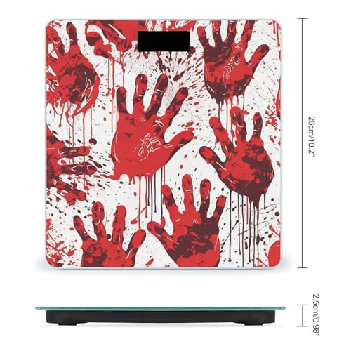 Báscula digital de baño de vidrio templado VstaDank 400 lb miniatura 2