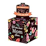Caja para el Día de la Madre - Caja para dinero en efectivo extraíble para manualidades, regalo personalizado para el día de la madre, regalo para ocasiones especiales, para esposa, madre, abuela