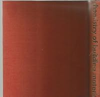 Chemistry of Building Materials (Applied chemistry series) 0220799334 Book Cover