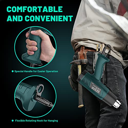 SEEKONE-Heat-Gun-1800W-Heavy-Duty-Hot-Air-Gun-Kit-Dual-Temperature-Settings-7521112-Overload-Protection-with-4-Nozzles-for-Crafts-Shrinking-PVC-Stripping-Paint