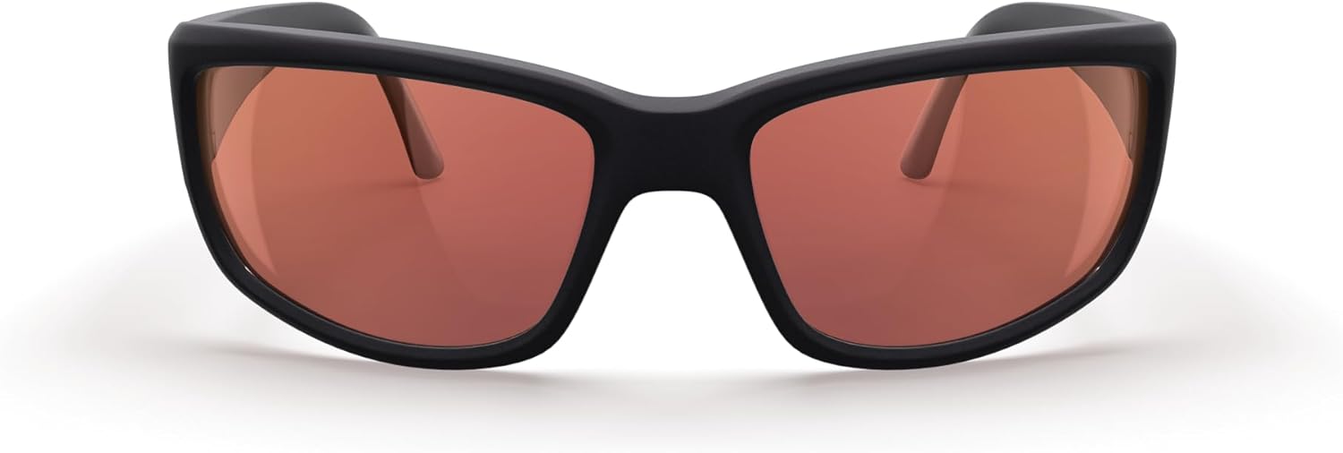 REKS Polarized Wrap around Sunglasses - Unbreakable frame