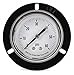Panel Gauge, Front Flange, 2 1/2 in, 60psi