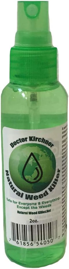 Doctor Kirchner Natural Weed & Grass Killer (2 oz Trial Size) No Hormone Disrupting Chemicals