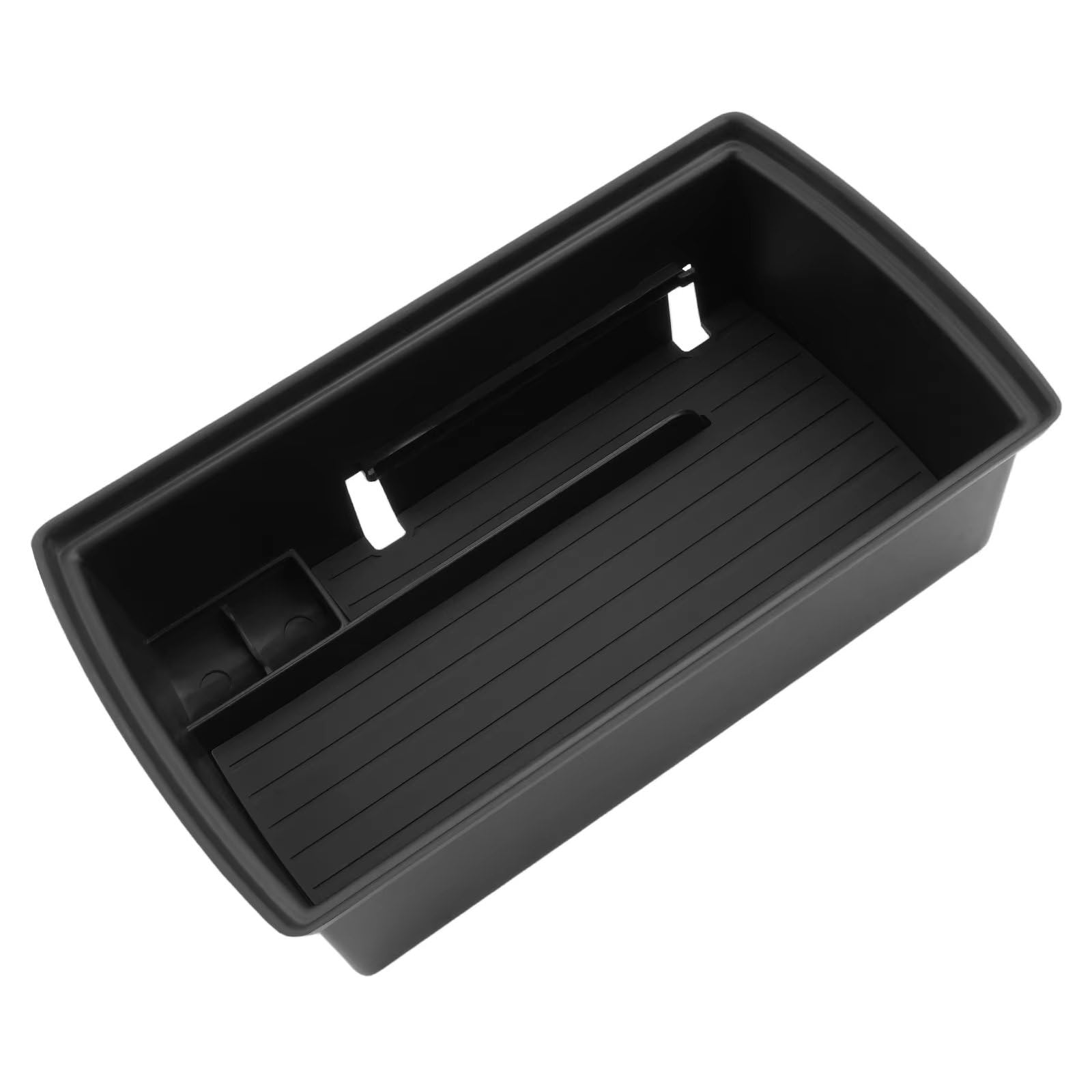 CAQRBCX Car Armrest Divider Tray Compatible With Vw For Tiguan 2024-2026 1 Pcs Car Armrest Box Storage Central Control Container Auto Accessories