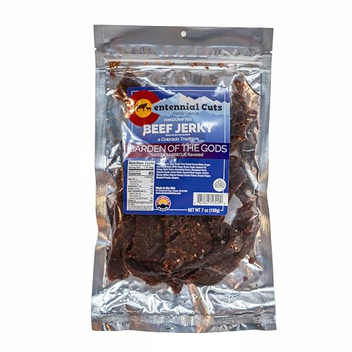 Image of Centennial Cuts Beef Jerky - Garden of the Gods - Korean Style BBQ, High Protein, 7 oz Snack