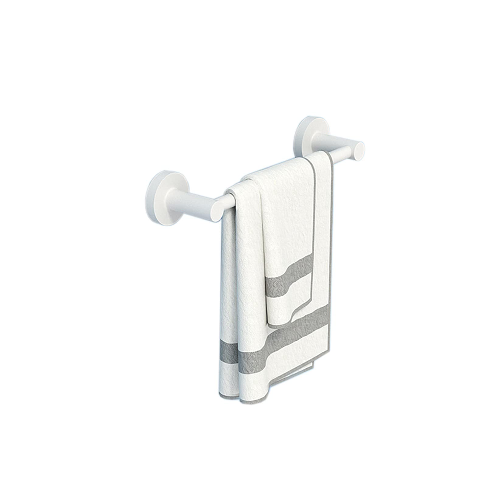 Porte-serviettes rond pour salle de bain moderne et cuisine optimisée 30 cm