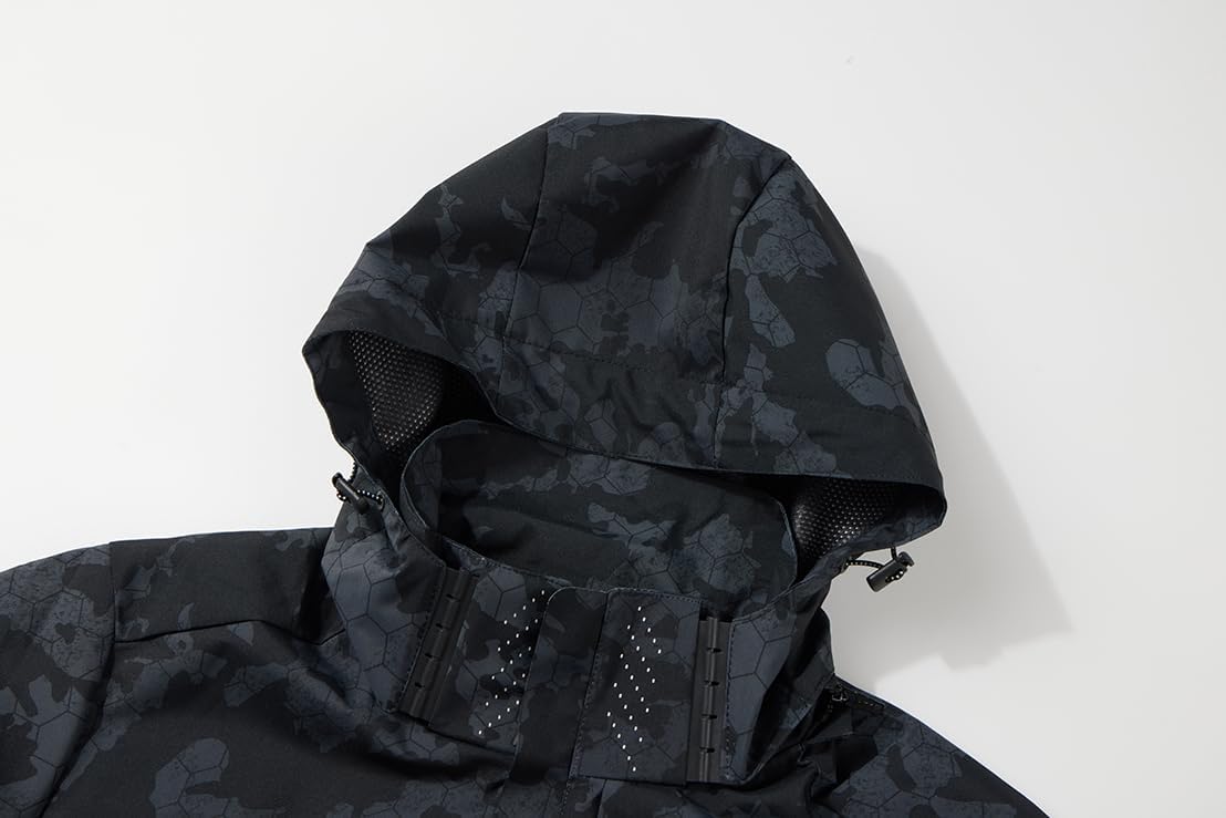 PADOLA Giacca Uomo Giacca Impermeabile Uomo Giacca Primaverile Autunno Giubbotto Uomo Casual Semplice Giacche con Cappuccio