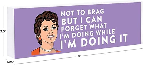 Vista 93 de Andaz Press Funny Office Desk Plate, Petty AF placa de acrílico para el hogar, escritorio, jefe, jefe, compañero, trabajo, divertido letrero