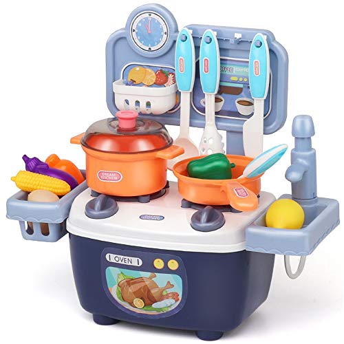 Little Chef‘Kitchen Spielset Delights Spielküche, Kinder Küche Spielset, Küche Spielzeug mit realistischen Lichter… – Bild 5