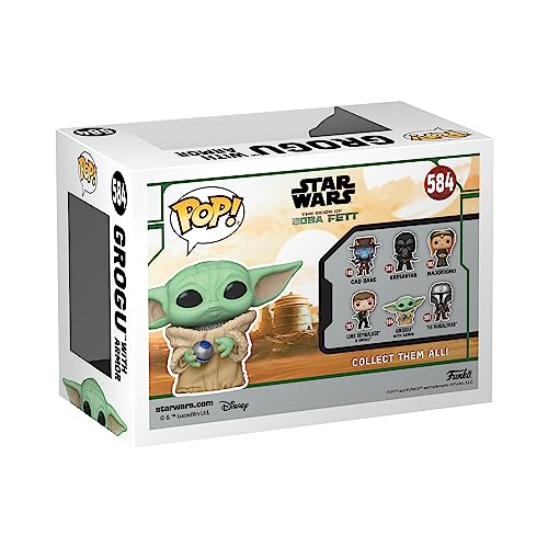 POP! STAR WARS - GROGU COM ARMADURA #584 - FUNKO