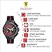 Ferrari Men's 0830077 Race Day Chronograph Black Rubber Strap Watch
