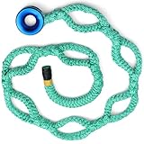 kazineer Rigging Ring Sling Rope, 3/4' x 6FT Arborist Rigging Sling Rope with #3 Aluminum Ring & 7-Pockets...
