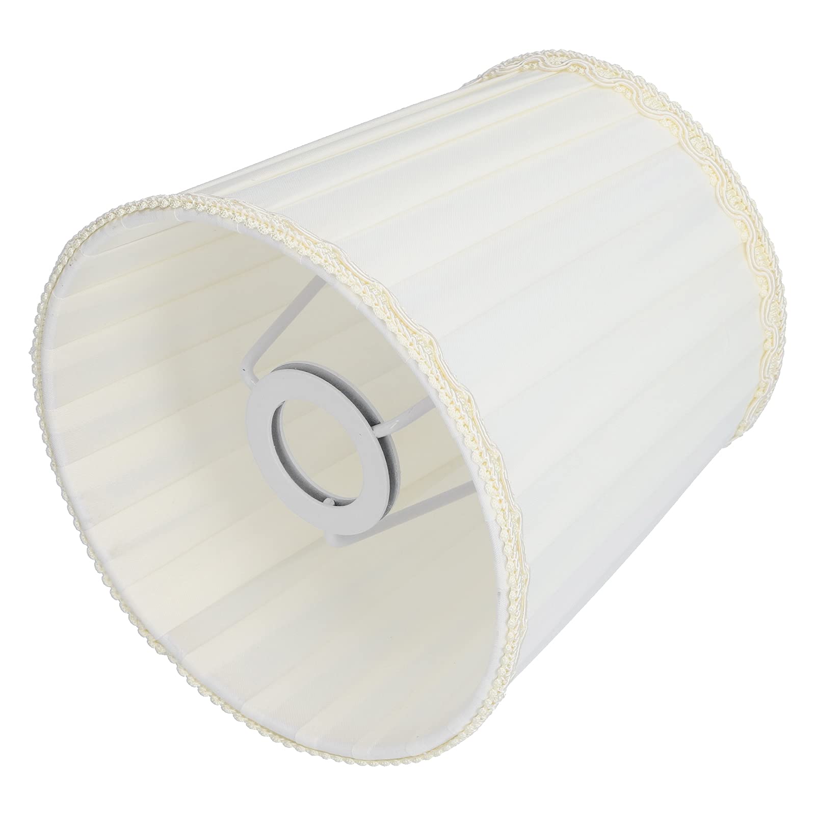 6 Pezzi Paralume in Tessuto, 15,5×11,5×14 cm E14 Paralumi Lampadario Moderno per Lampadina Stile Europeo Coprilampada Piccolo Lampadario per la Decorazione Domestica (#2)