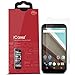 iCarez [HD Clear] Screen Protector for Motorola Google Nexus 6 [Unique Hinge Install Method With Kits ] Easy Install with Lifetime Replacement Warranty (3-Pack)
