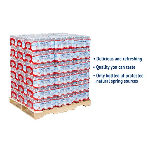 Crystal Geyser - Alpine Spring Water, Deposit, 16.9 oz Bottle, 35 Bottles/Case, 54 Cases/Pallet 35001DEP (DMi PL