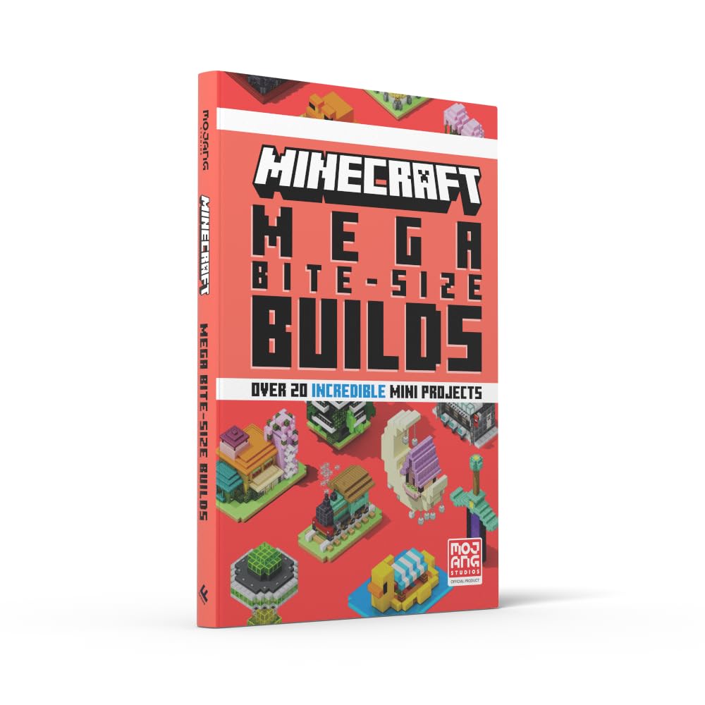 Minecraft Mega Bite-Size Builds: An official Minecraft illustrated guide with over 20 brand-new mini-projects to build in the game: perfect for beginners and kids, teens and adults alike!