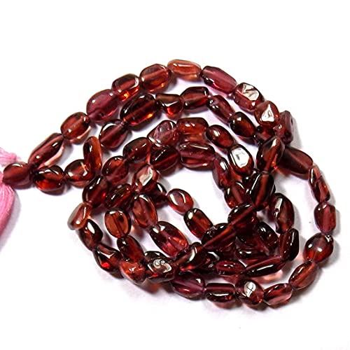 Garnet Beads fil de perles en grenat pour composer un collier artisanal