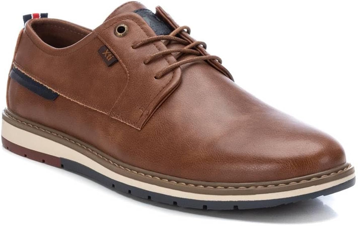 Tenis Cafés Hombre Casual Piel Urbano Cómodo 035C1D Cafe 28 Incógnita