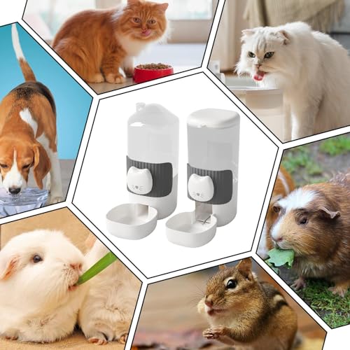 Distributeur d'eau et de nourriture pour chat et chien grande capacité - 5