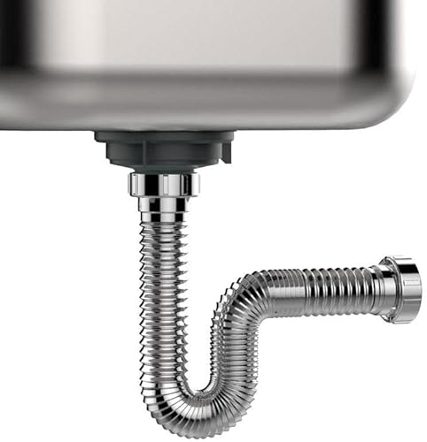Flexible P-Trap for 1-1/2
