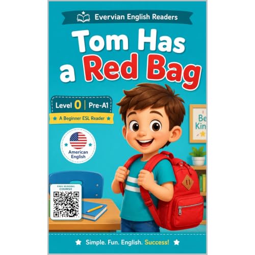 Tom Has a Red Bag Audiolibro Por Mark M Y arte de portada