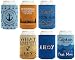 Boat Gifts Beer Coolie Nautical Gift Set Cruise Gifts 6-pack Can Coolie Drink Coolers Coolies Multi