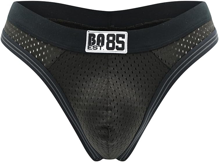 Body Aware Varsity 85 Mesh Sport Thong - Sexy Underwear for Men