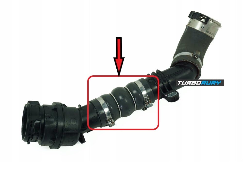 Tuyau de Turbocompresseur Remplacement - Compatible avec Renault Clio Compatible avec Dacia Duster Compatible avec Nissan QASHQAI Compatible avec MERCEDES BENZ CITAN - Numéro OE 144607512R