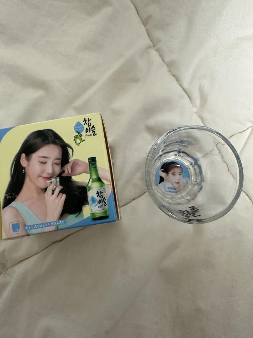 新品未使用　IU　チャミスル　ショットグラス(ペア) Amazon.co.jp: IU チャミスル ショットグラス(ペア) : ホーム