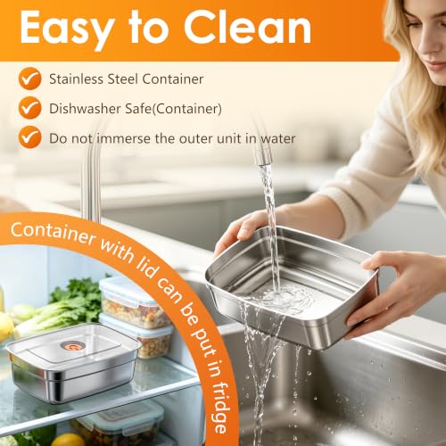 Cordless Electric Lunch Box for Adults, 24000mAh Rechargeable Food Warmer - image 6