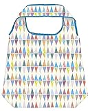 Maße der Tasche (ohne Henkel): 50 cm x 42 cm; Zusammengefaltet: 13 cm x 13 cm