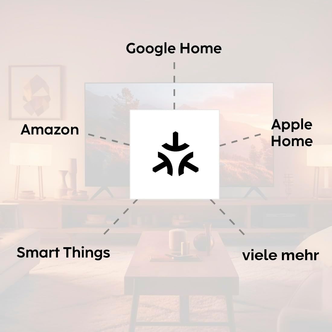Hama Smart Home Hub (Smart Home Zentrale, Zigbee Hub, Matter, Thread Home Hub, Controller, App-/Sprachsteuerung, kompatibel m. Alexa, Apple Home, Google Home, Home Assistant etc.) weiß
