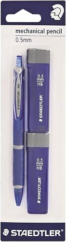 Staedtler Mechanical Pencil with 2 Lead Tubes Set, 0.5 mm Width