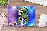 Alfombrilla de Ratón Ordenador Dragon Ball Super Shenron Producto Oficial TOEI Animation PVC | 28x21cm | Productos Originales | Moqueta PVC | Suelo vinilico | Decoración del Hogar | DBS
