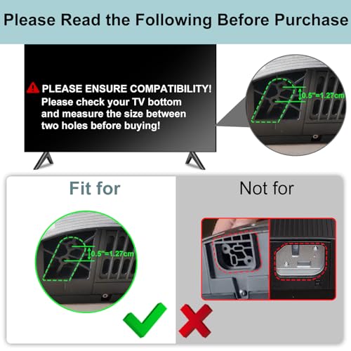 Maozhren TV Stand for Hisense TV Legs, Only for Hisense 32