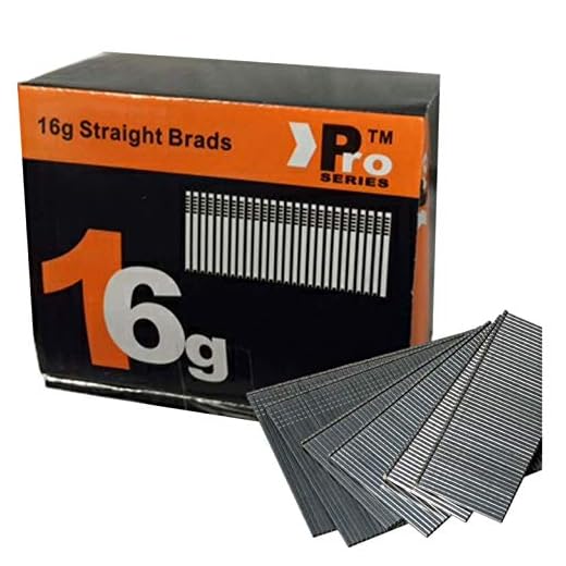 16g Straight Finish Nails, 2000 Count
