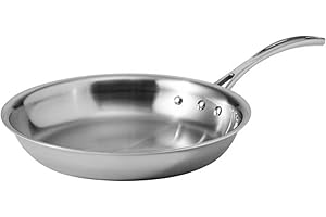 Calphalon Simply Calphalon 10-Inch Triply Stainless SteelOmelet Pan