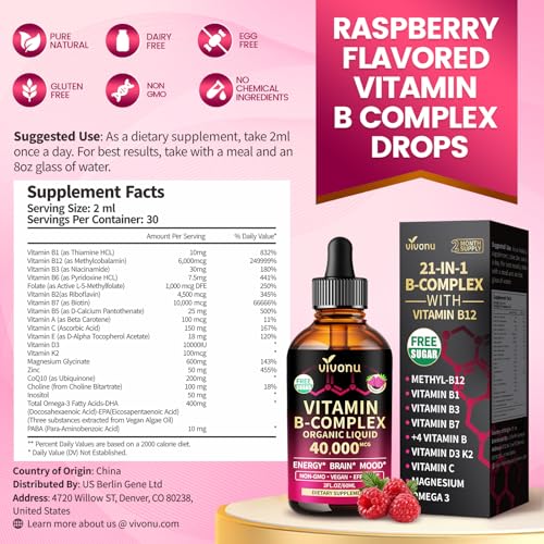 Save 17% on VivoNu Vitamin B Complex Liquid Drops with code FWAEILUU - Image 7