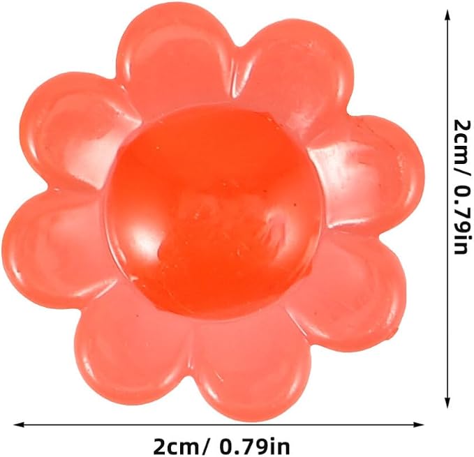 HANABASS 50PCS cuentas para radios de bicicleta coloridas miniatura 7