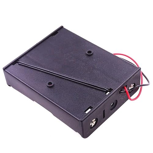 Miniatura 2 de 18650 Caja de batería Caja de almacenamiento Caja de plástico con cables de alambre para 3 x 18650 Baterías Soldadura