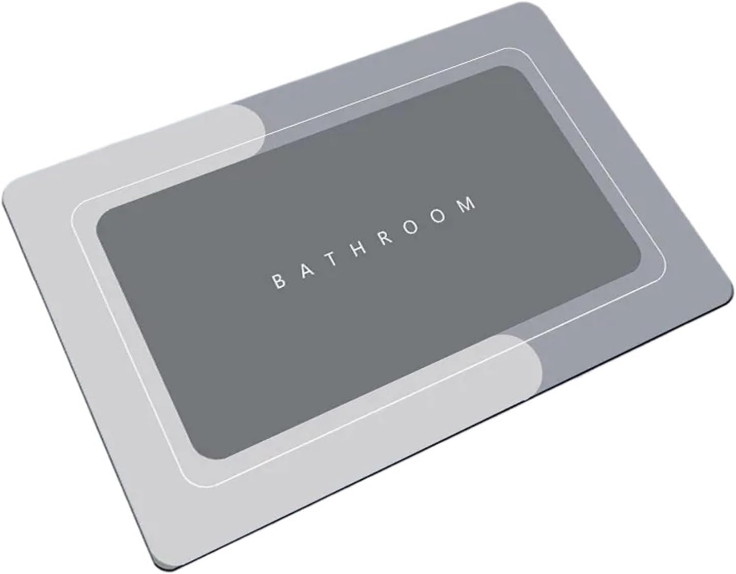 Tappetino antiscivolo super assorbente per bagno e vasca da bagno per cucina e soggiorno, 2 x 3 quadrati, decorazione per la casa