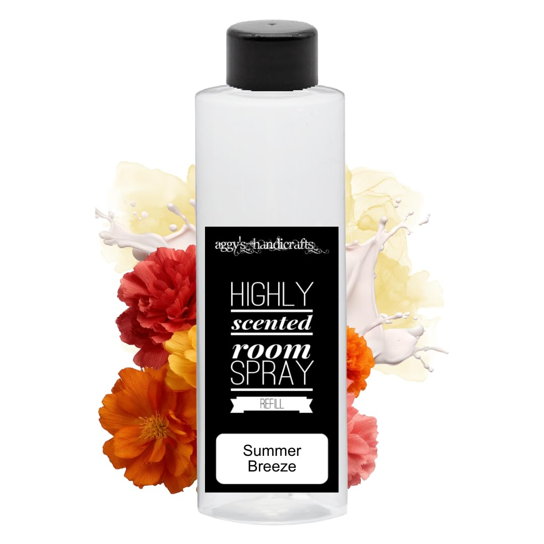 SUMMER BREEZE Handmade Highly Scented Room Spray 200ml Refill