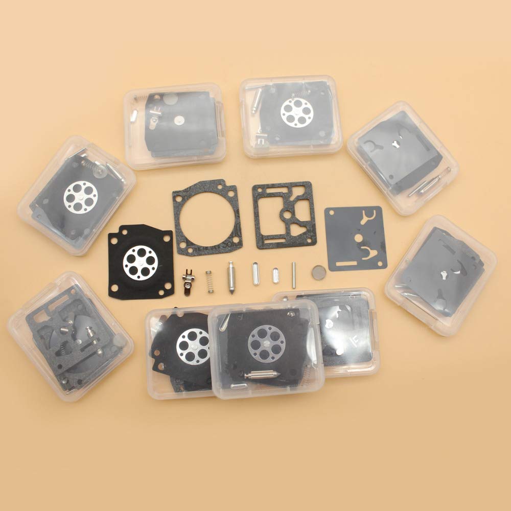Kit Riparazione Carburatore Per Motoseghe 340 345 346 353 350 372 - Compatibile Con Serie C3EL17 E C3EL18, 11 Pezzi