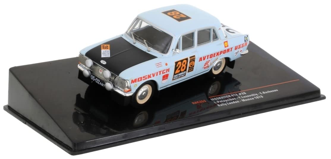 Moskvitch N°427 Autoexport Rallye Service - 1/43, Métal, état Neuf, Boîte TB