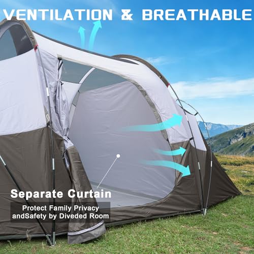 Carpa para 10 personas HG, tipo iglú, fácil armado miniatura 5